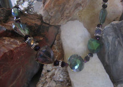 Austrian cut crystal necklace picture
