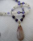 Dragons vein agate gemstone jewelry Picture
