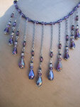 handmade swarovski crystal choker picture